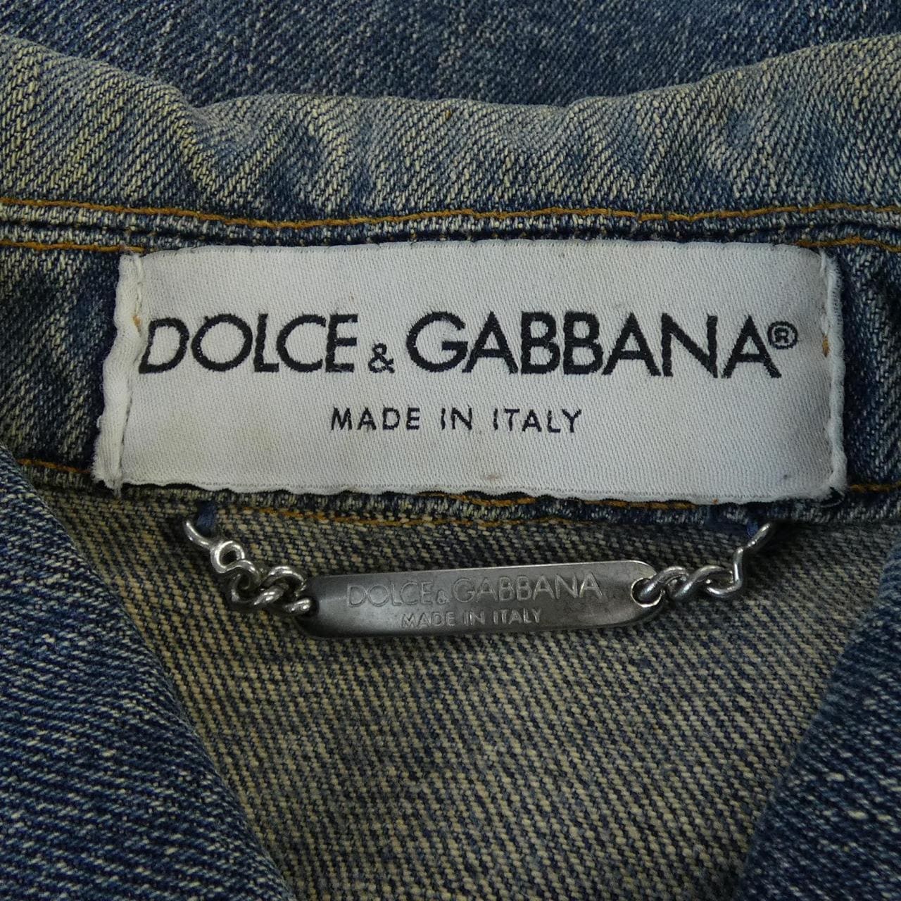 【ヴィンテージ】ドルチェアンドガッバーナ DOLCE&GABBANA デニムジャケット
