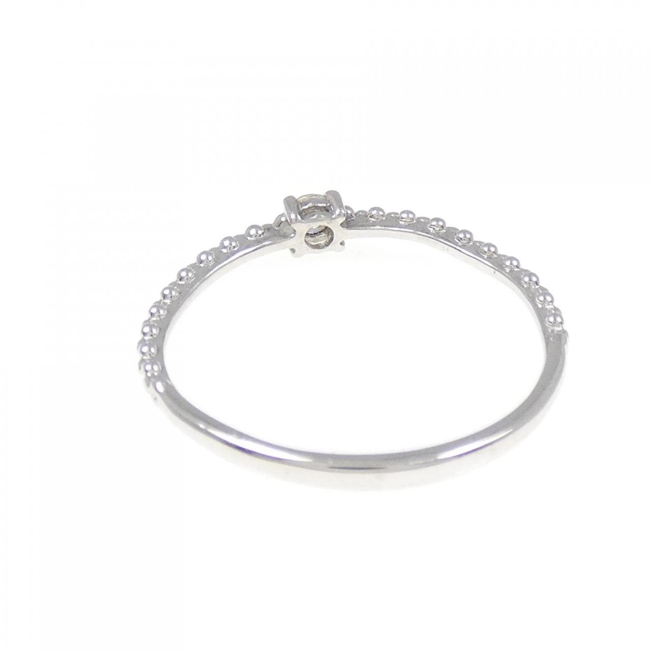 K10WG ダイヤモンド リング 0.05CT