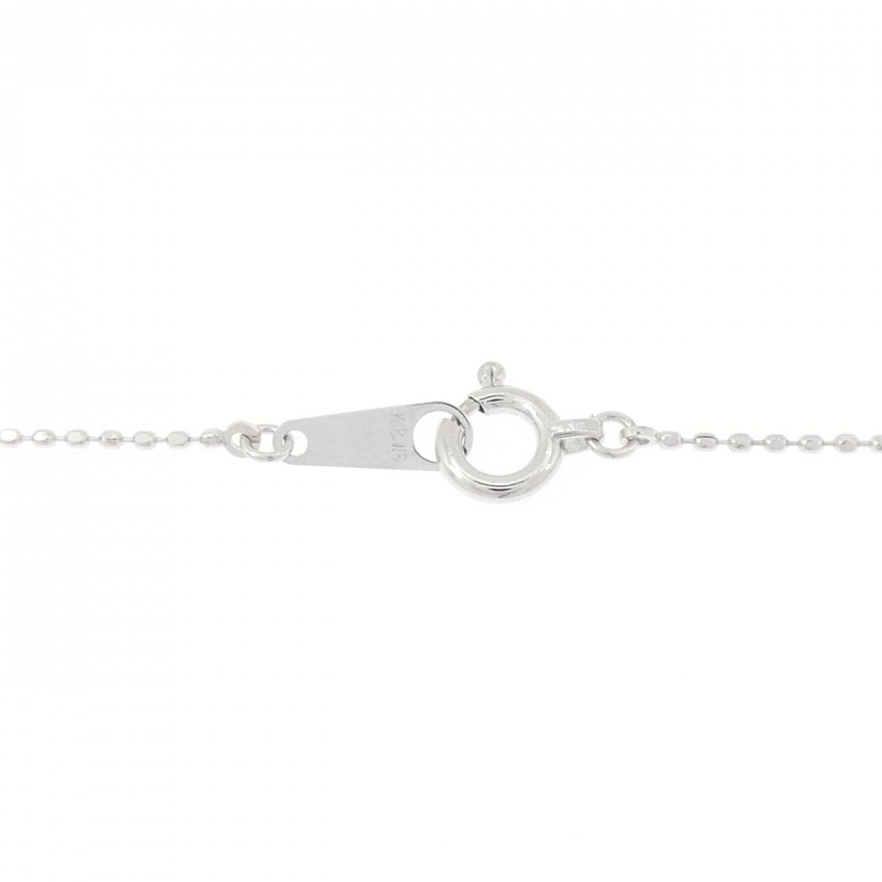 K18WG ルビー ネックレス 1.00CT