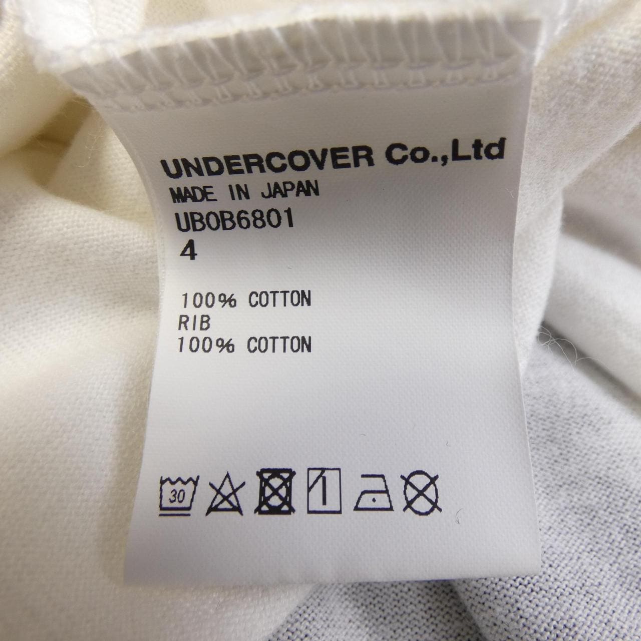 アンダーカバー UNDER COVER UB0B6801 Tシャツ