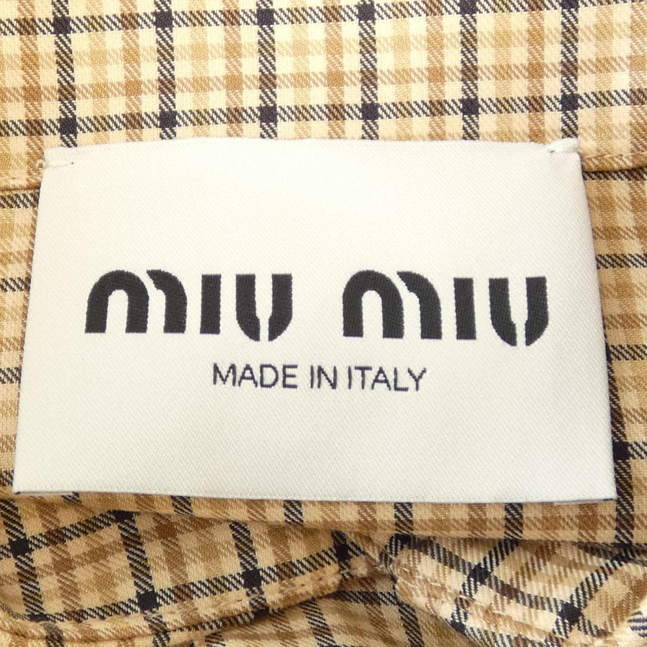 ミュウミュウ MIU MIU POPLIN DRESS MF5399 SOOO 142L ワンピース