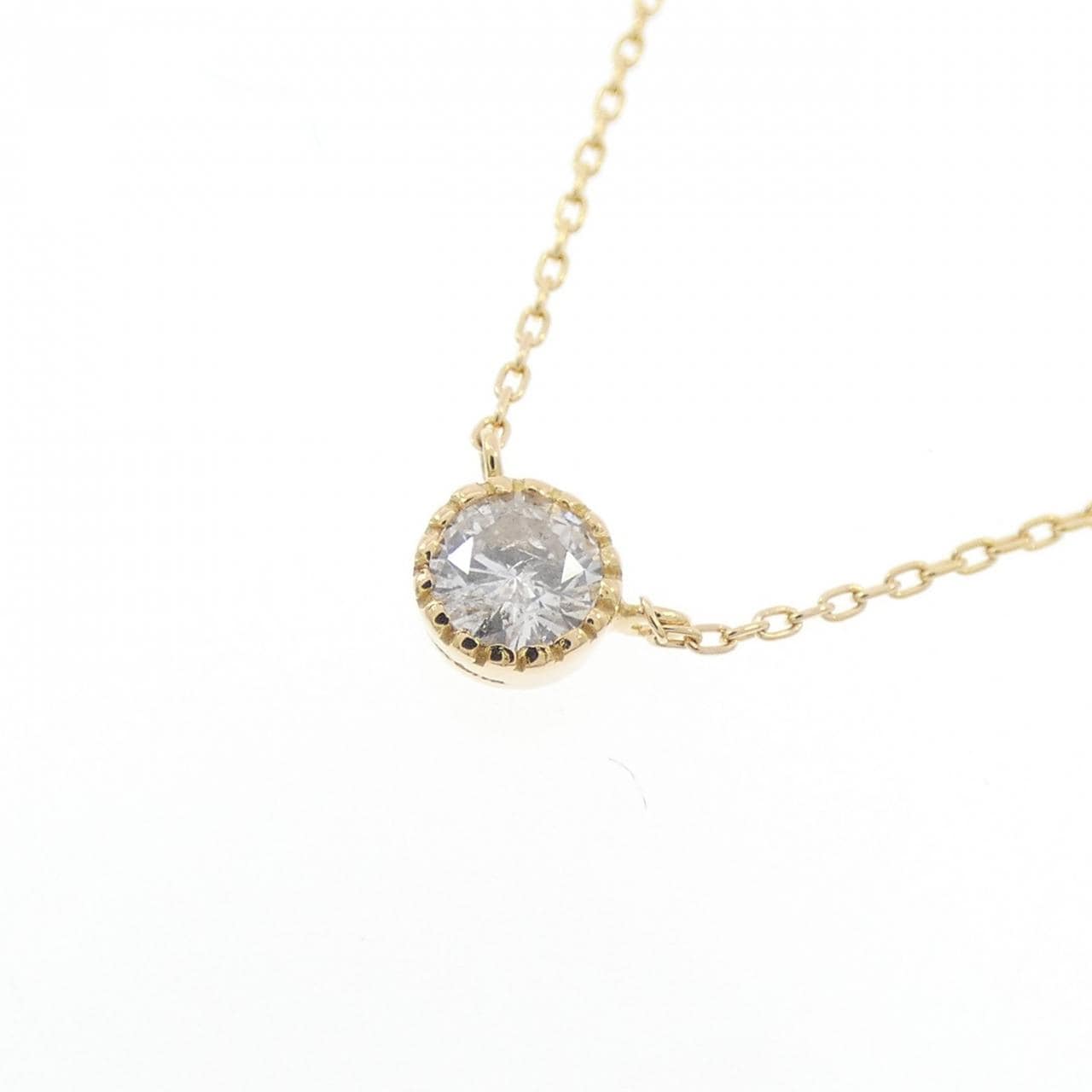 エナソルーナ ダイヤモンド ネックレス 0.10CT