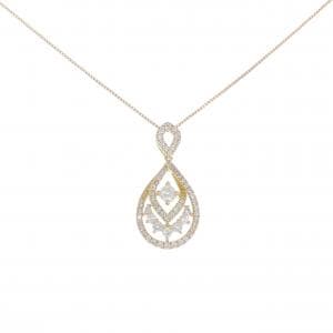 K18YG ダイヤモンド ネックレス 0.50CT