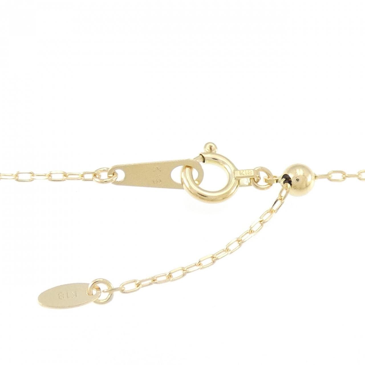 K18YG ダイヤモンド ネックレス 0.20CT