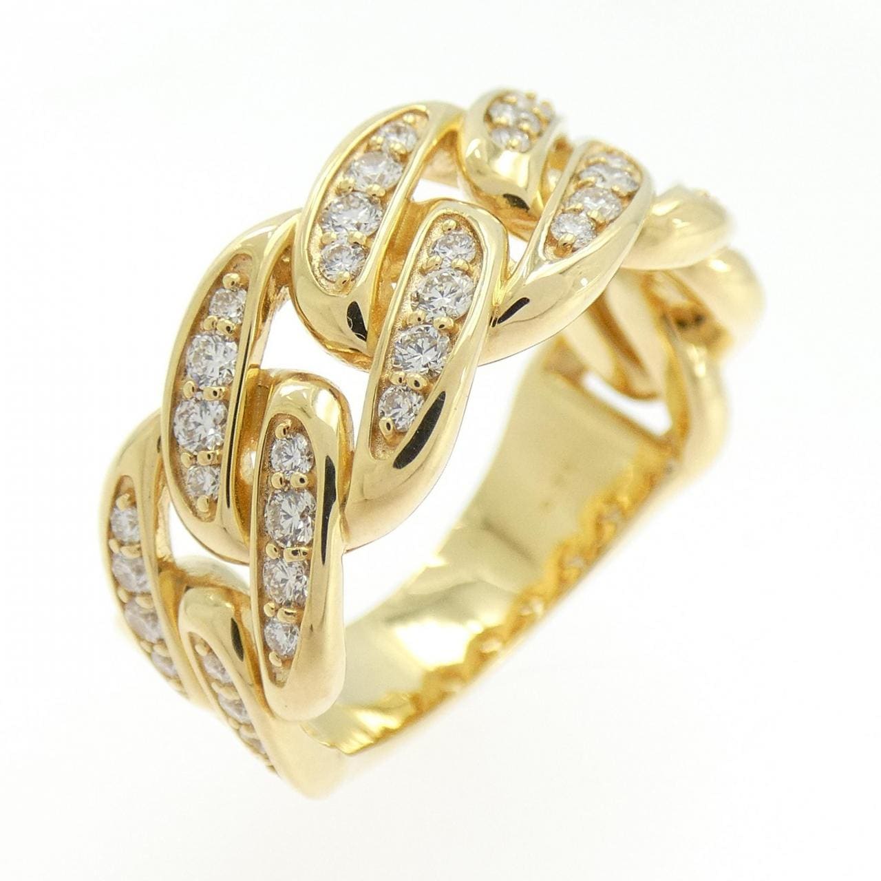 【新品】K18YG ダイヤモンド リング 0.70CT