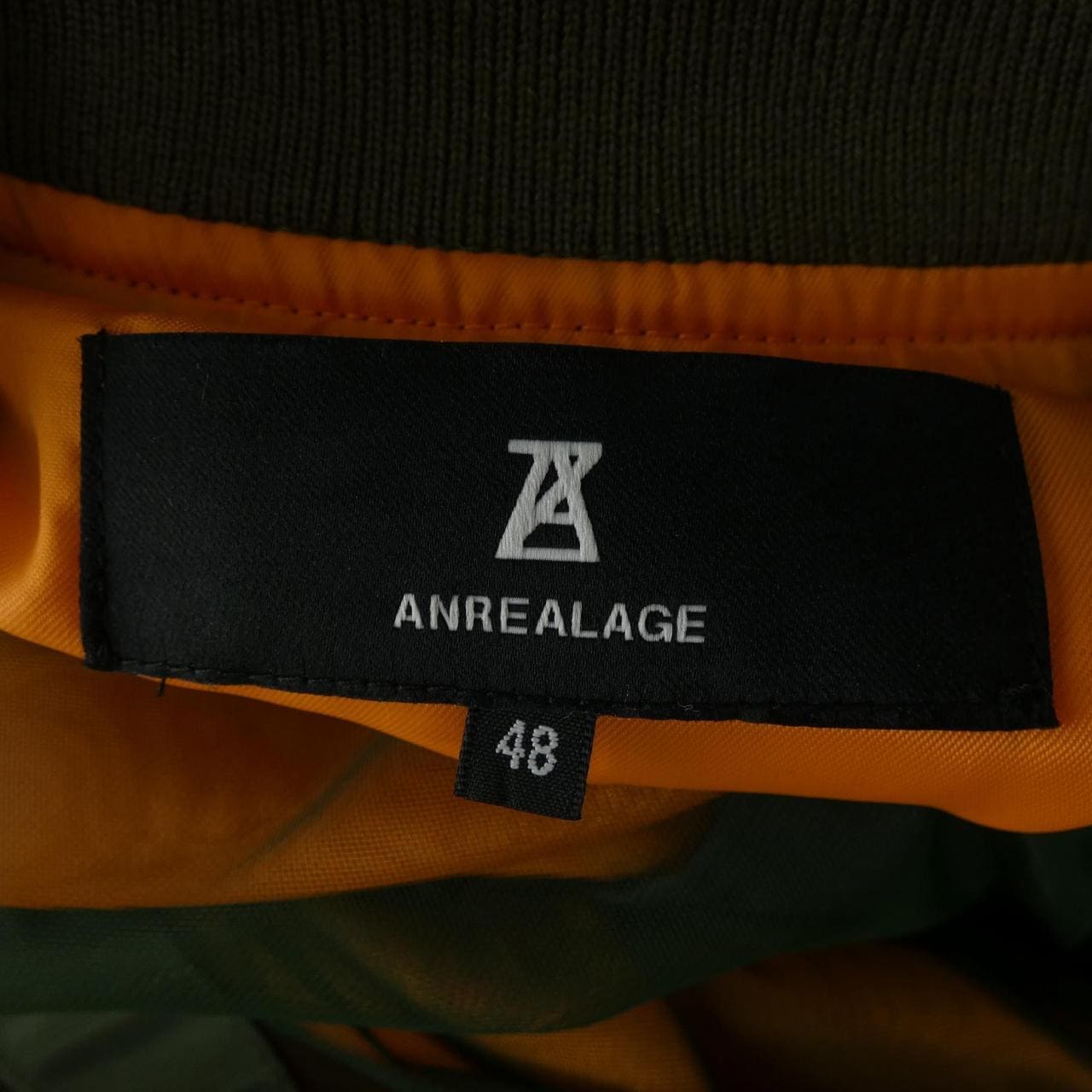 ANREALAGE SKELETON MA-1夾克衫