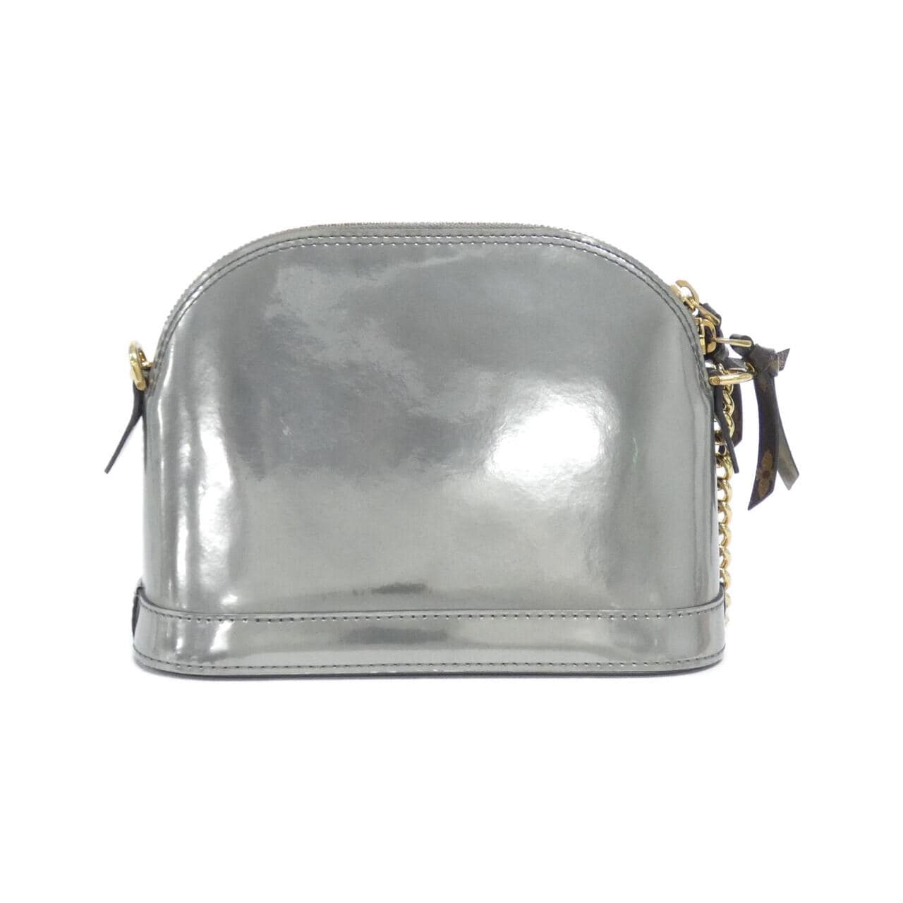 ルイヴィトン モノグラム ヴェルニ ミロワール アルマ MINI チェーン M52748 ショルダーバッグ