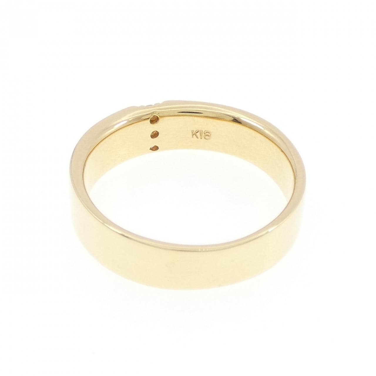 K18YG ダイヤモンド リング