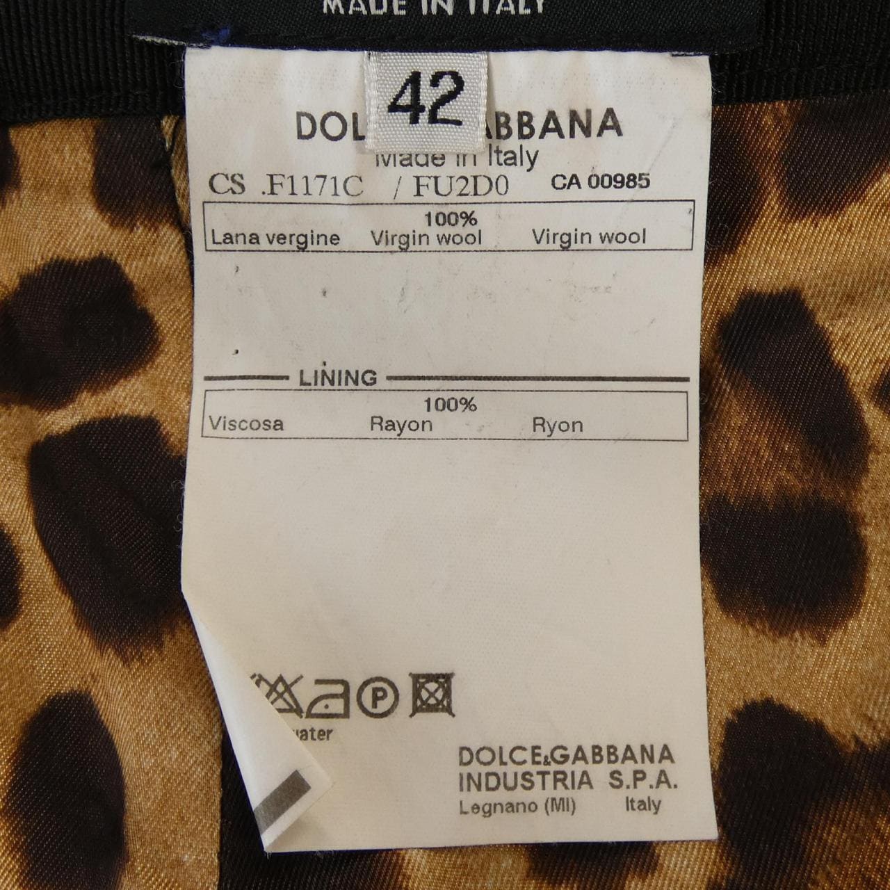 ドルチェアンドガッバーナ DOLCE&GABBANA F1171C/FU2D0 スーツ