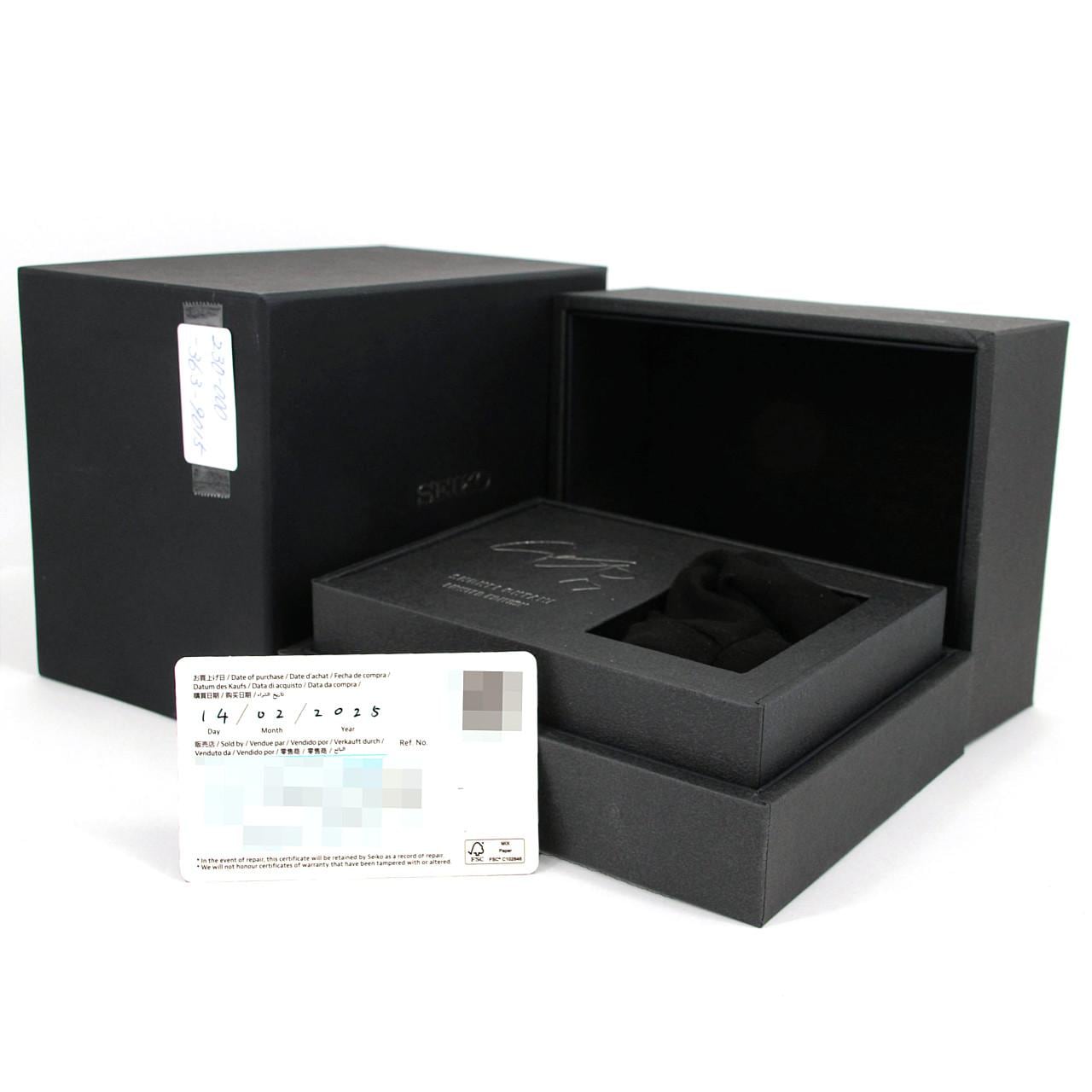 セイコー プロスペックス･大谷翔平2025 LIMITED 6R54-00J0/SBEJ023 SSxセラミック 自動巻