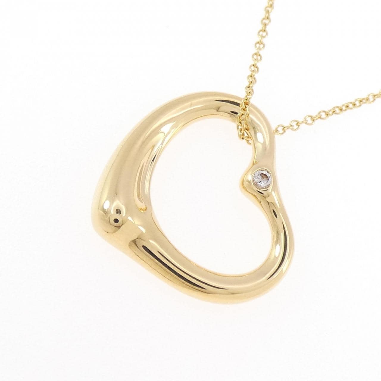 ティファニー オープンハート ネックレス