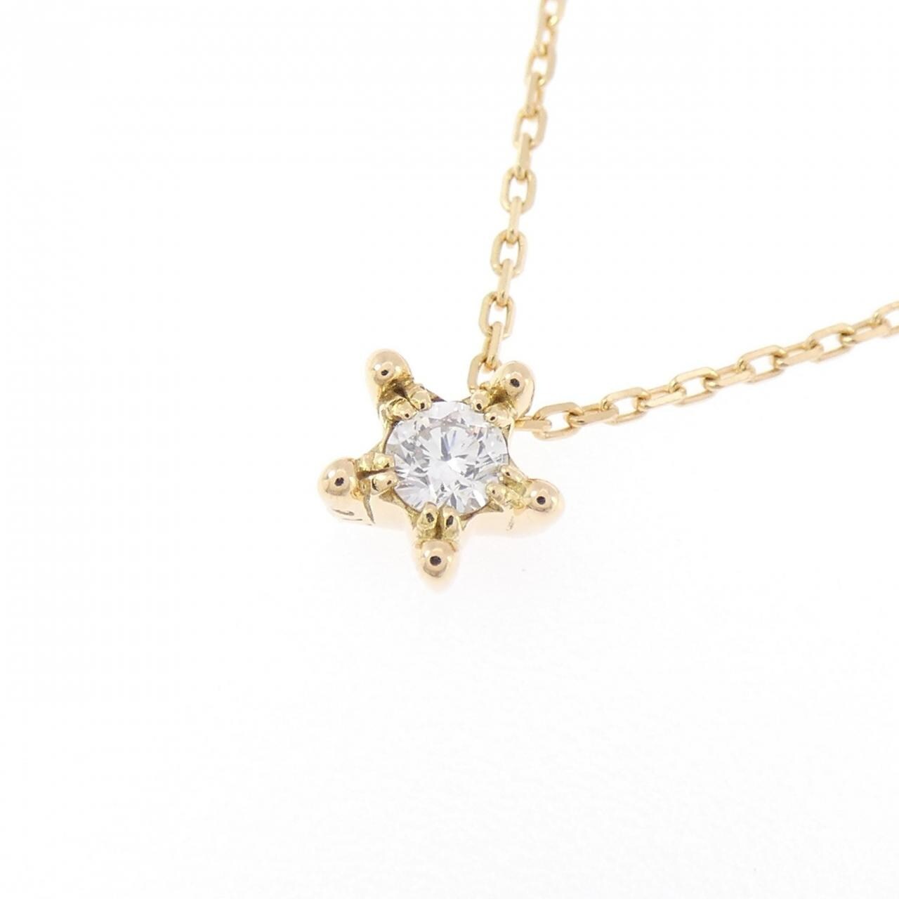 スタージュエリー ダイヤモンド ネックレス 0.10CT