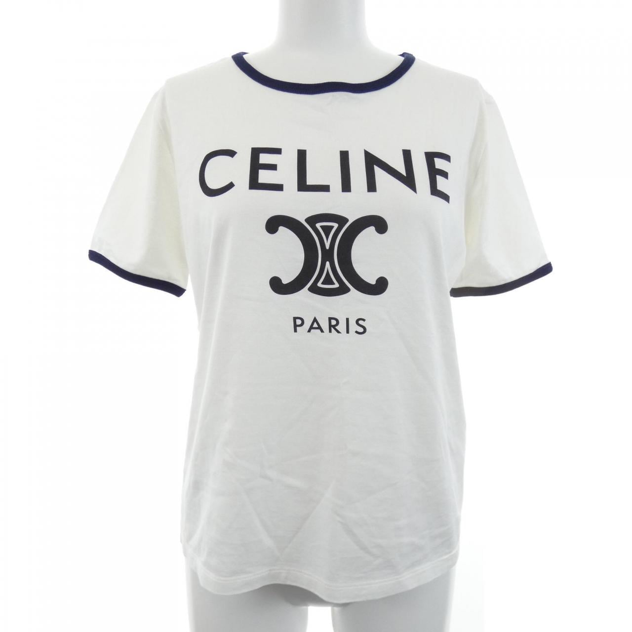 セリーヌ CELINE CELINE PARIS Tシャツ　トリオンフ TRIOMPHE 2X872671Q Tシャツ