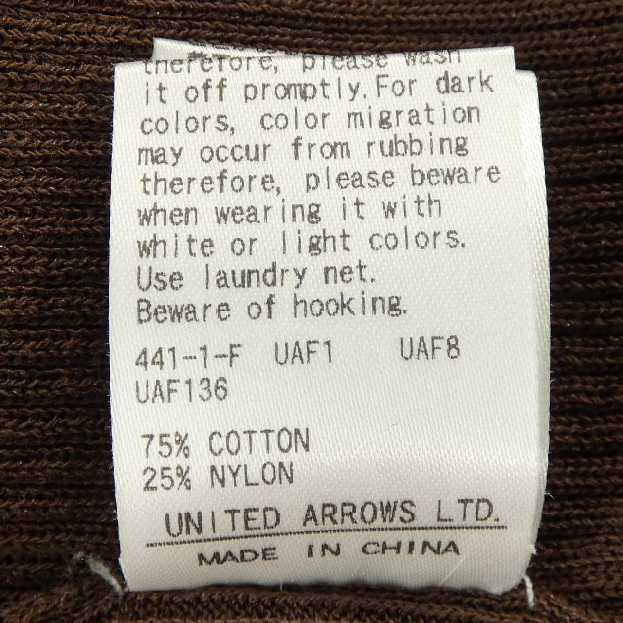 ユナイテッドアローズ UNITED ARROWS 1518-199-1884 ニット