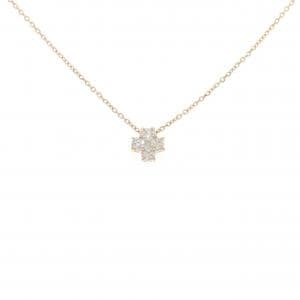 K18PG ダイヤモンド ネックレス 0.20CT