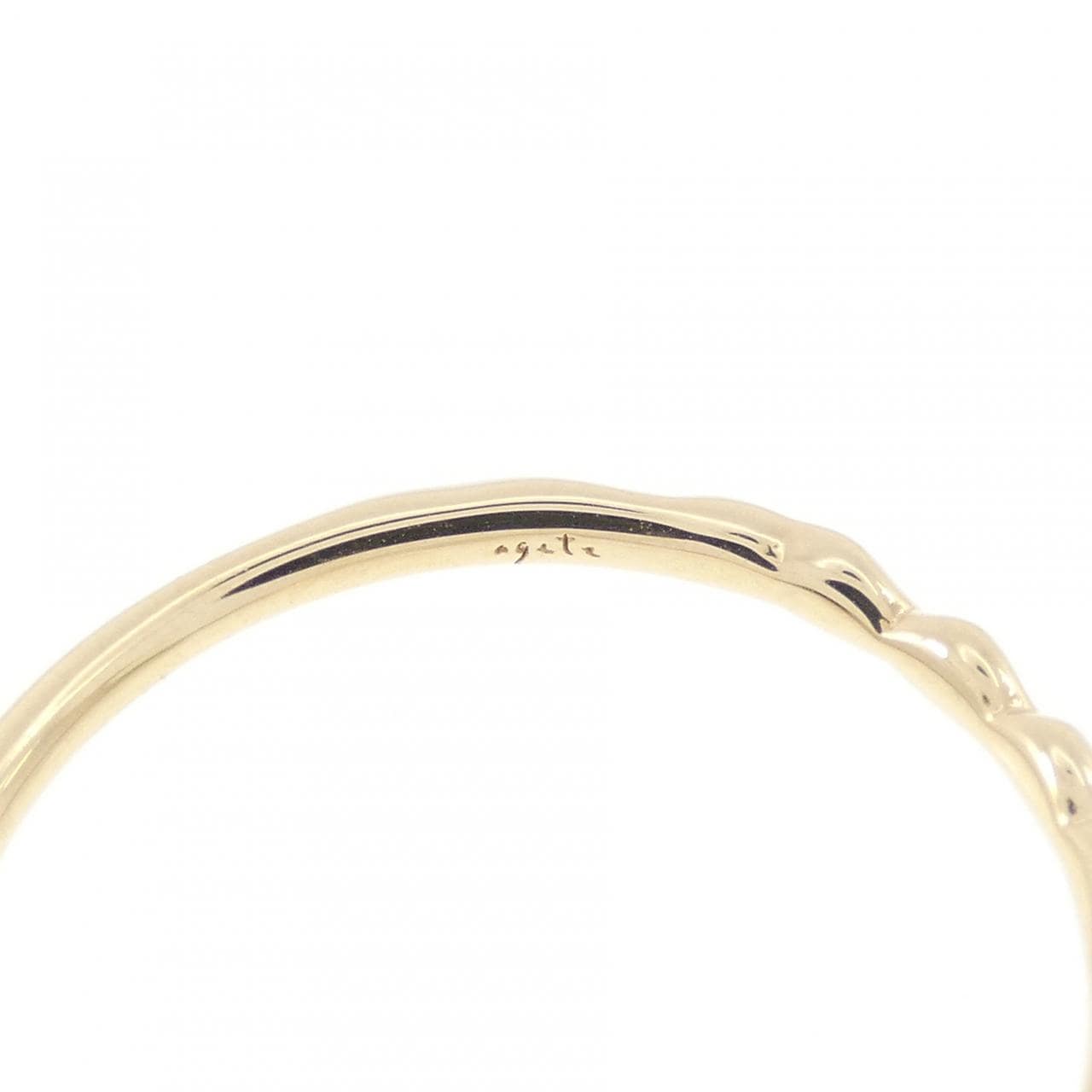 アガット ダイヤモンド リング 0.007CT