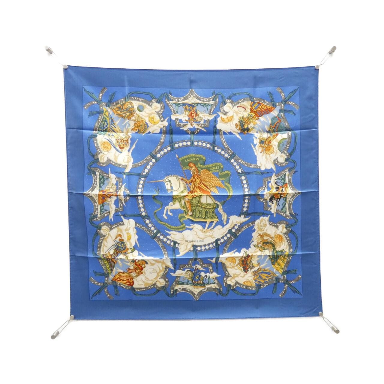 HERMES CAVALIERS DES NUAGES Carre Scarf