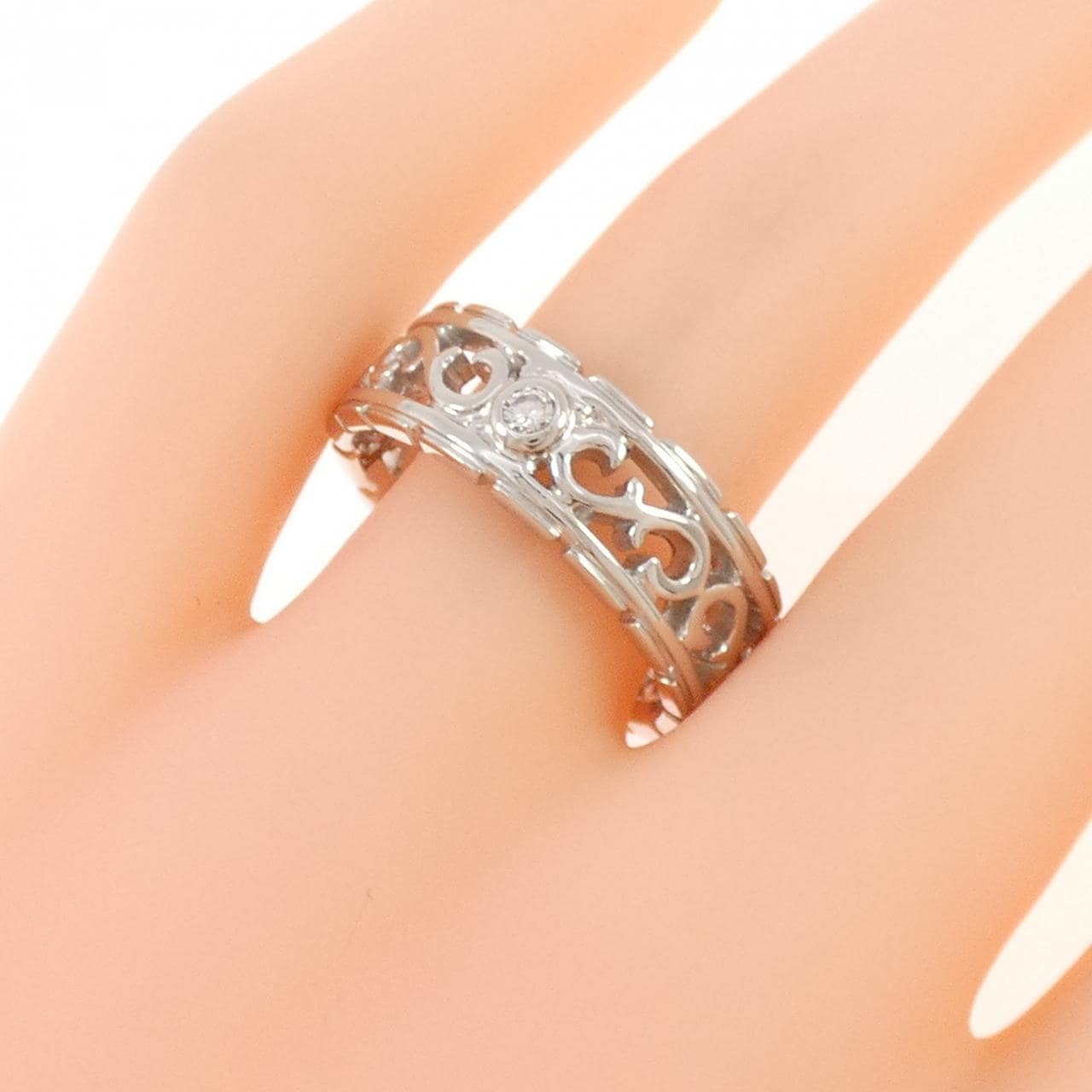 PT900 ダイヤモンド リング 0.05CT