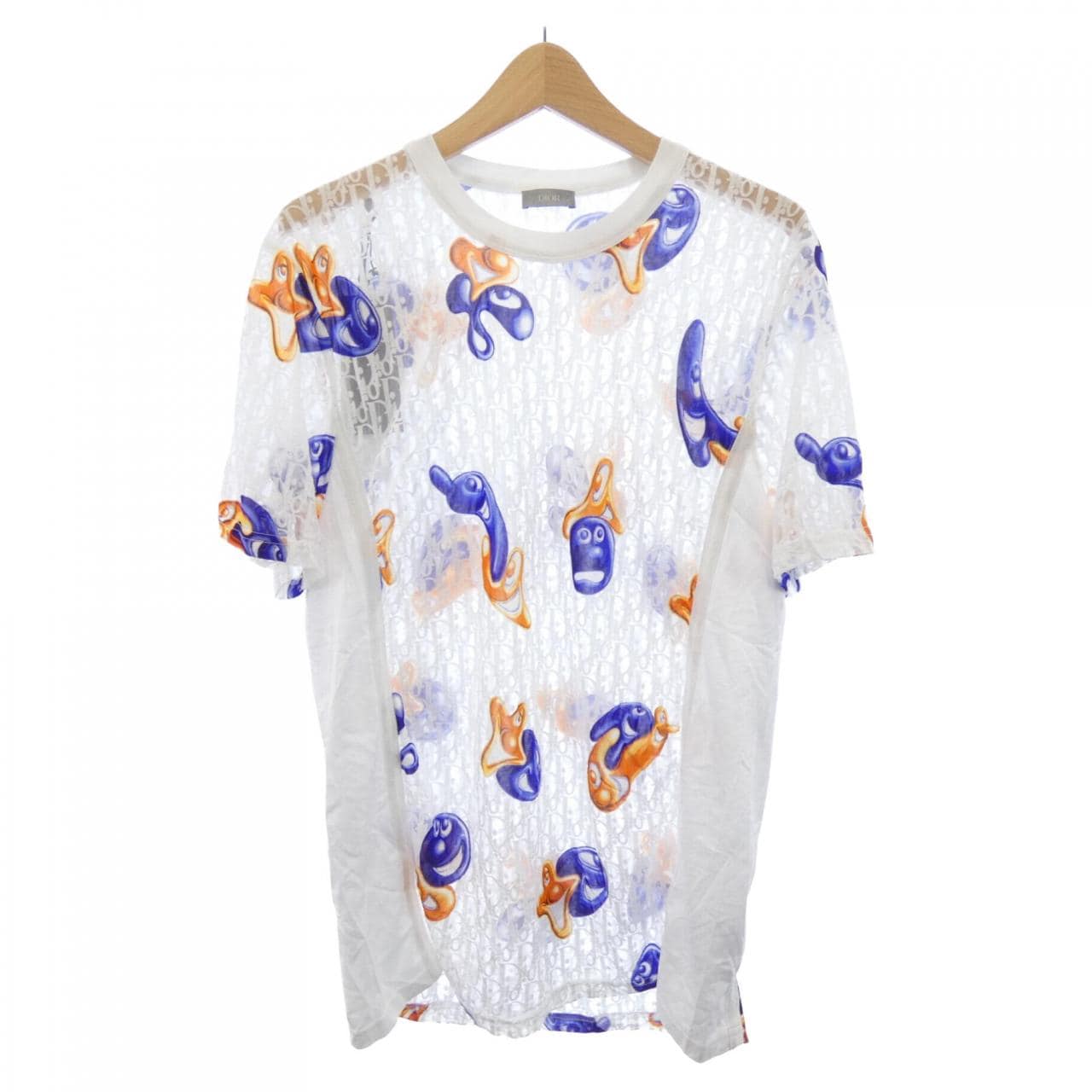 ディオール DIOR ケニーシャーフ KENNY SCHARF オブリーク OBLIQUE 193J653A0702 Tシャツ