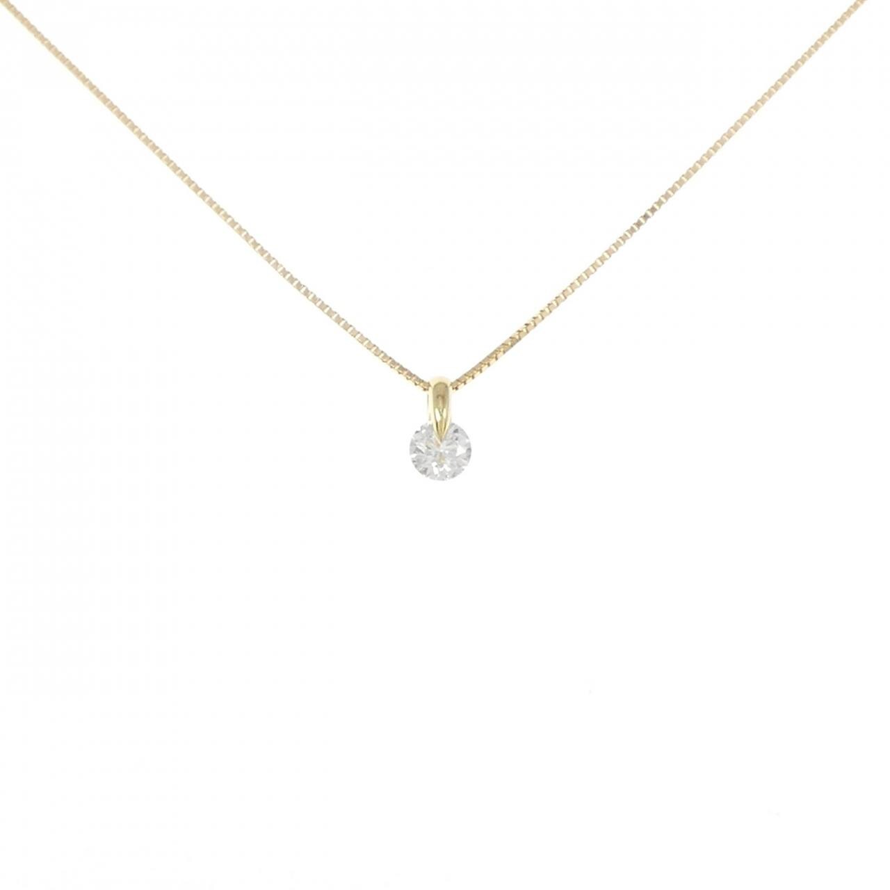 K18YG ダイヤモンド ネックレス 0.211CT