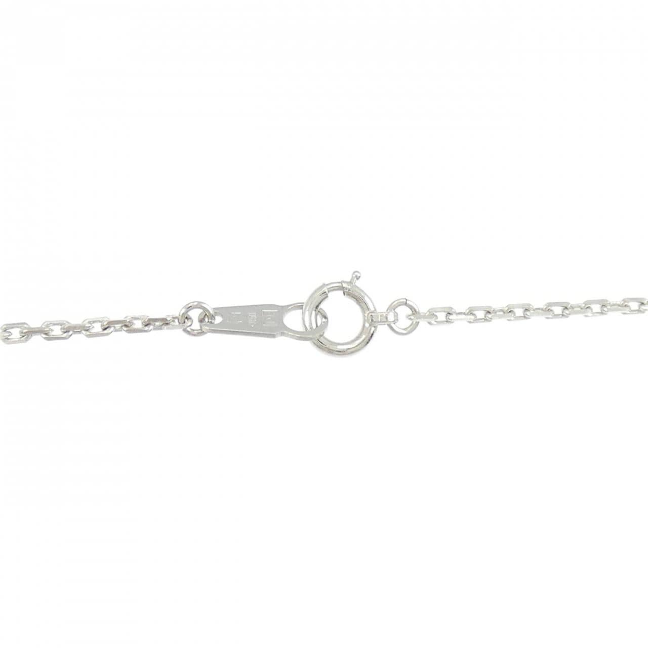 PT900/PT850 エメラルド ネックレス 0.30CT