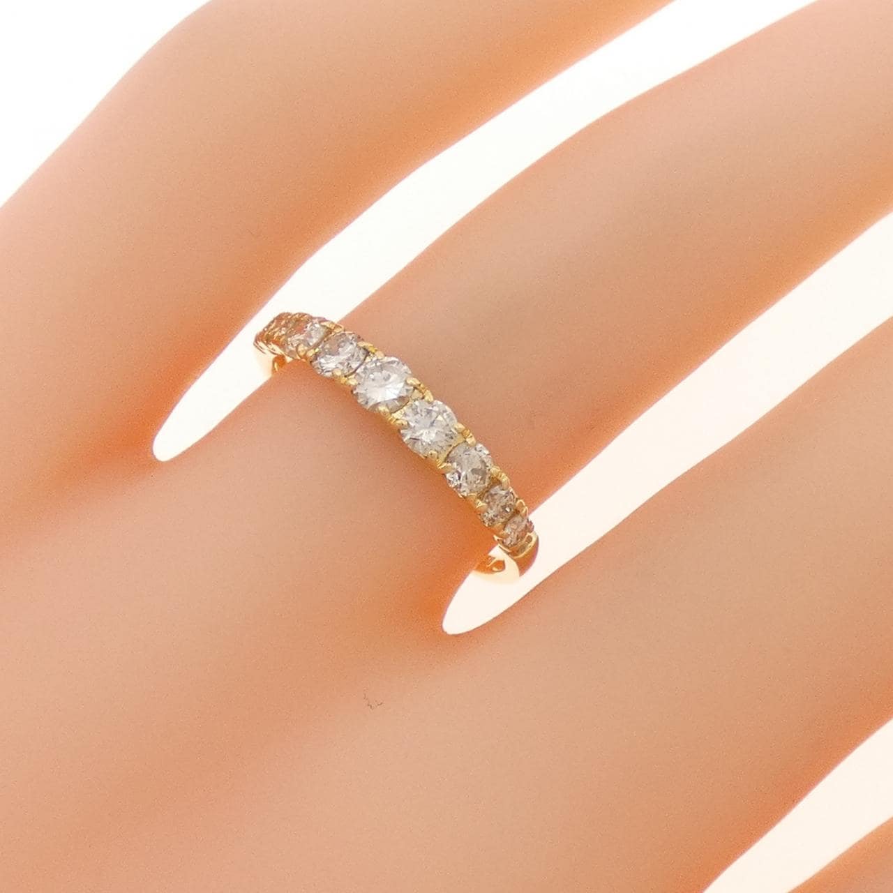 K18YG ダイヤモンド リング 0.50CT