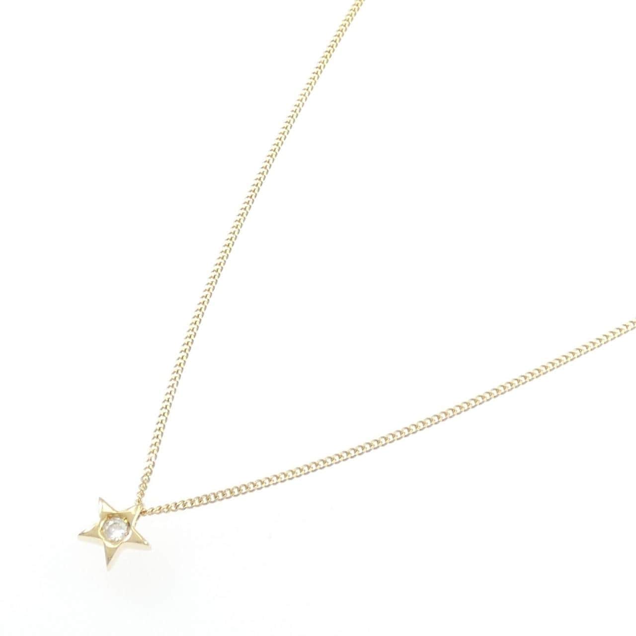 K18YG ダイヤモンド ネックレス 0.05CT