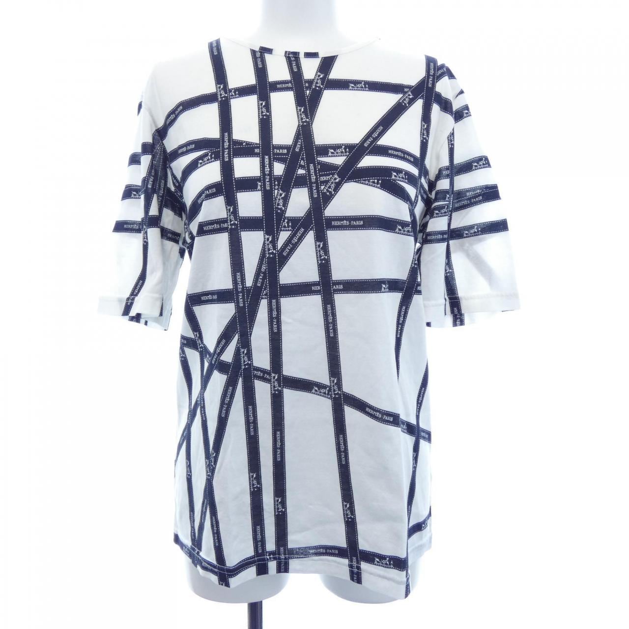 【ヴィンテージ】エルメス HERMES ボリュデュック Tシャツ