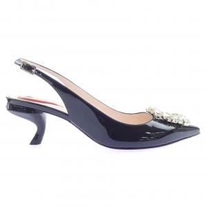 ロジェヴィヴィエ ROGER VIVIER ヴィルギュル ストラス バックル サンダル