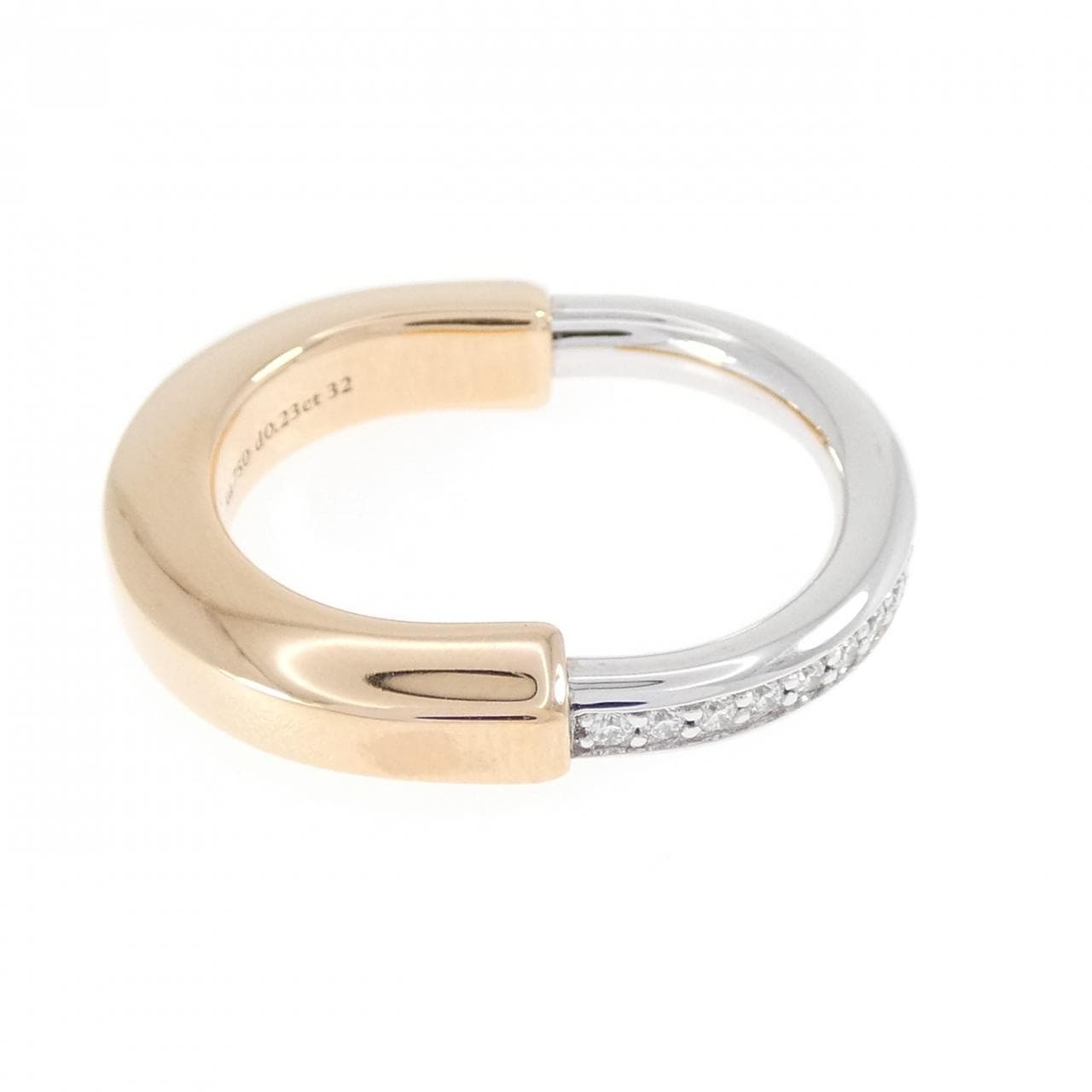 ティファニー ロック リング 0.23CT