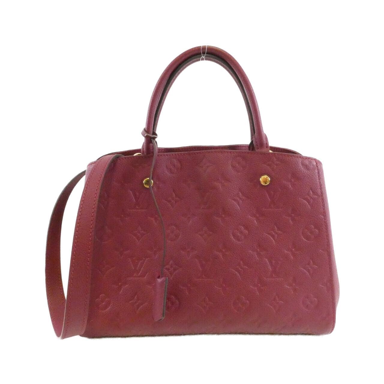 LOUIS VUITTON Monogram Empreinte Montaigne 中号包 M43258