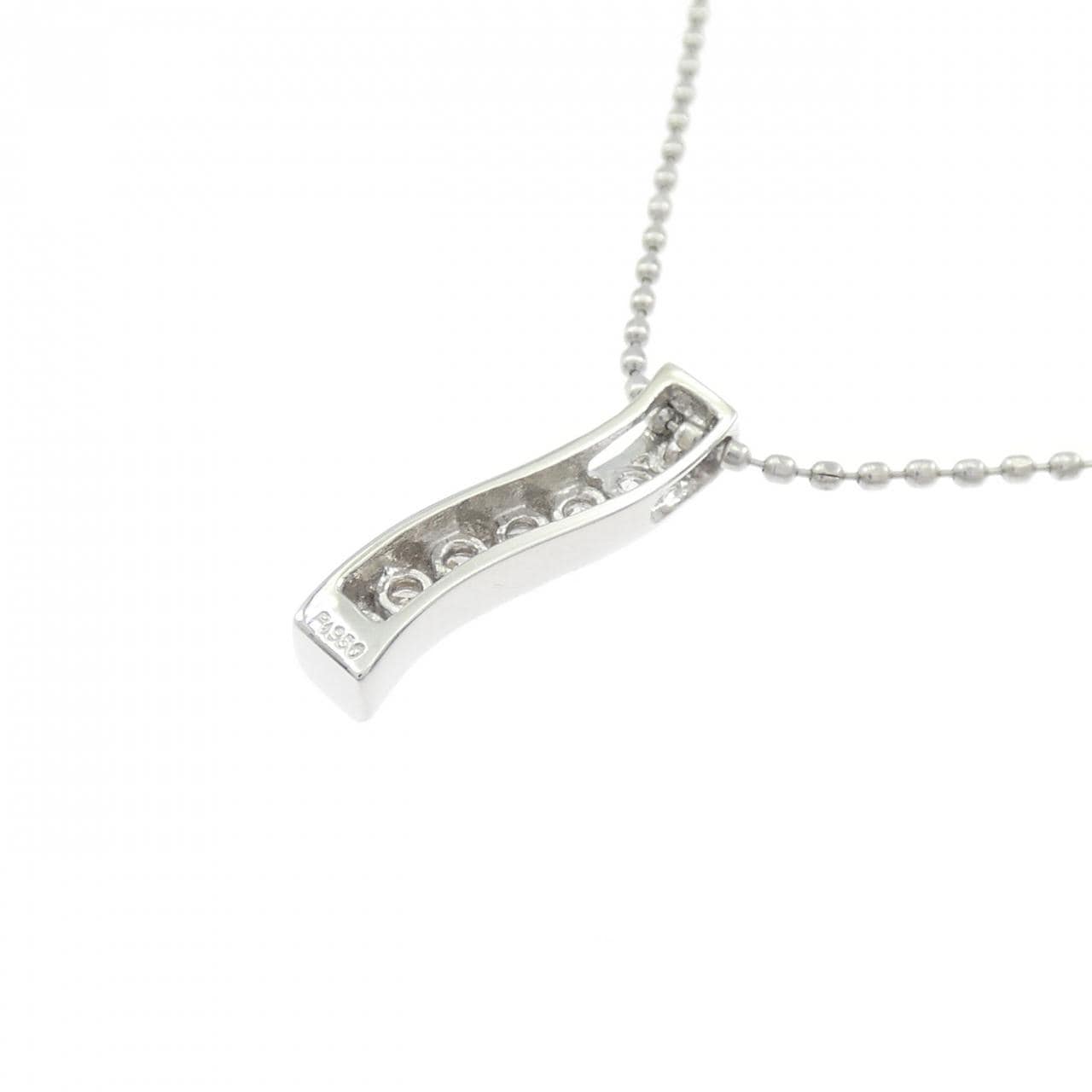 PT900/PT850 ダイヤモンド ネックレス 0.14CT