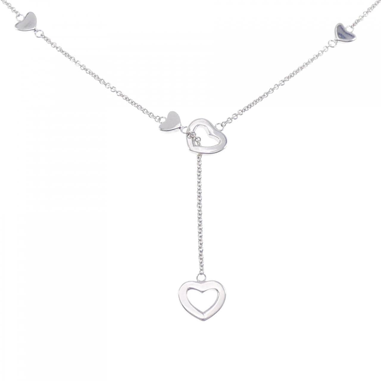 TIFFANY Heart Link Lariat Necklace