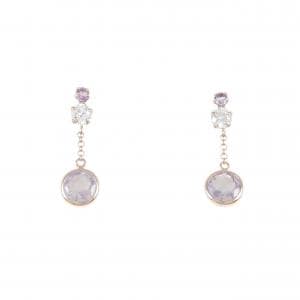 K10PG アメジスト ピアス