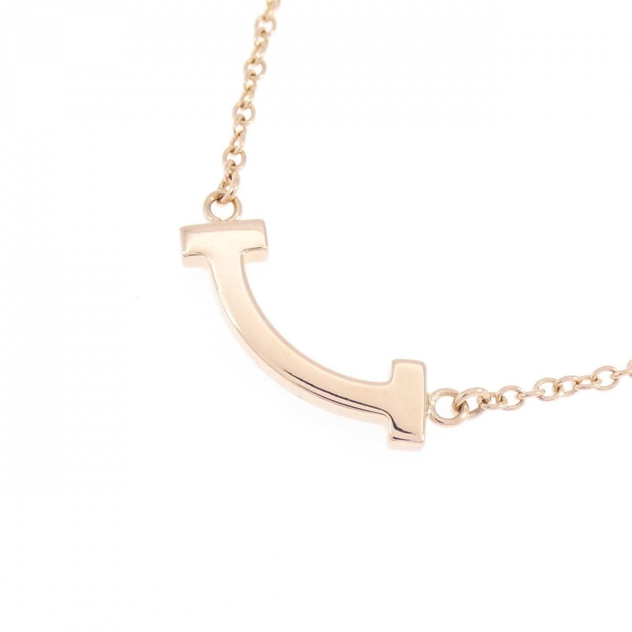 ティファニー Tスマイル ミニ ネックレス