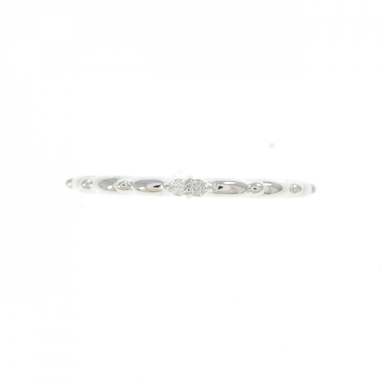 アガット ダイヤモンド リング 0.01CT