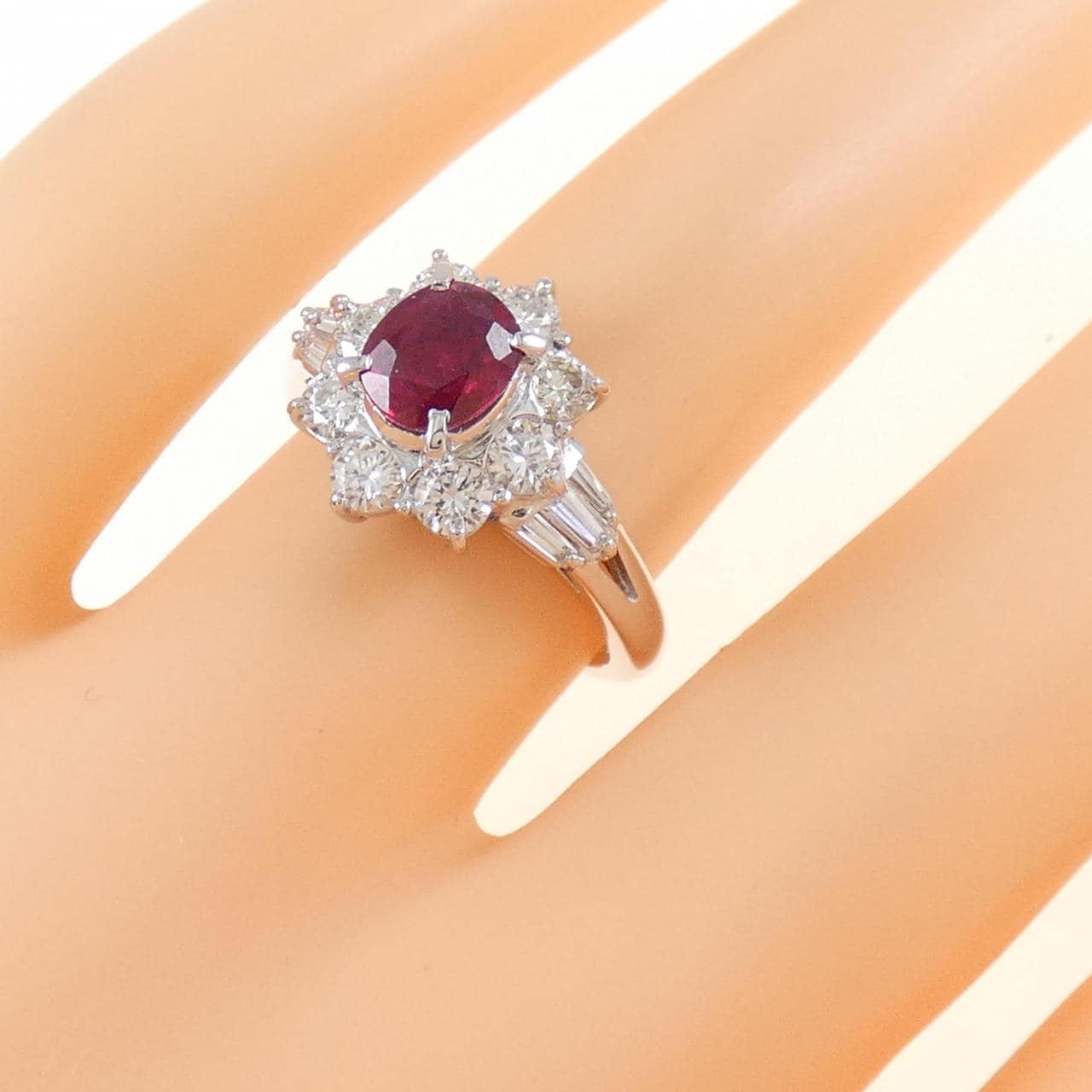 PT Ruby Ring 0.89CT