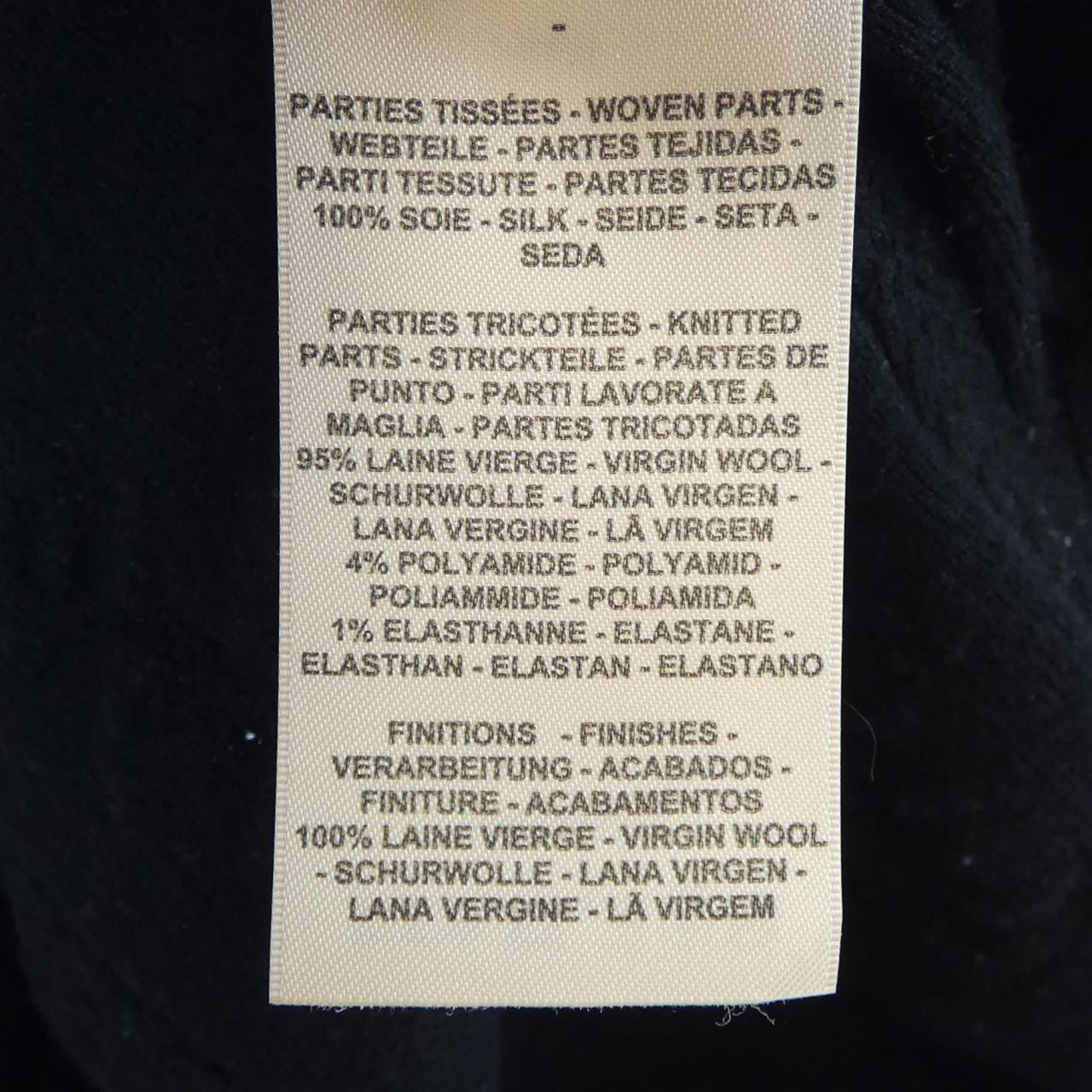 エルメス HERMES 2H2831DTツイルレーヌ ニット