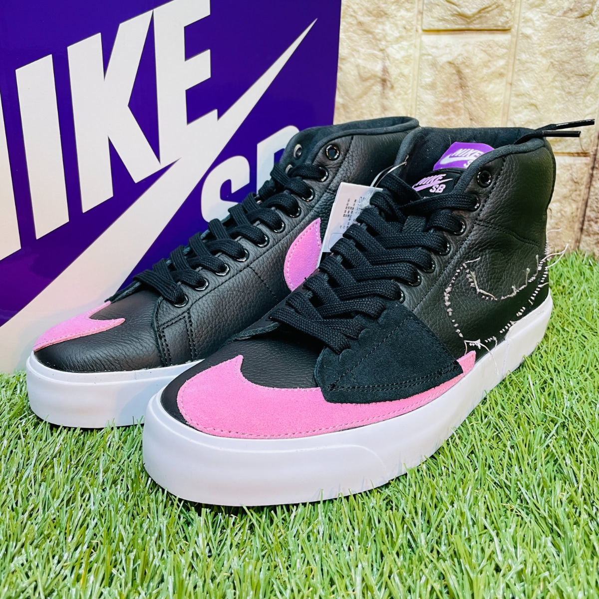 27 5cm ナイキ Sb ブレーザー ミッド エッジ Nike メンズ スニーカー 黒のフリマ商品 Kante Komehyo