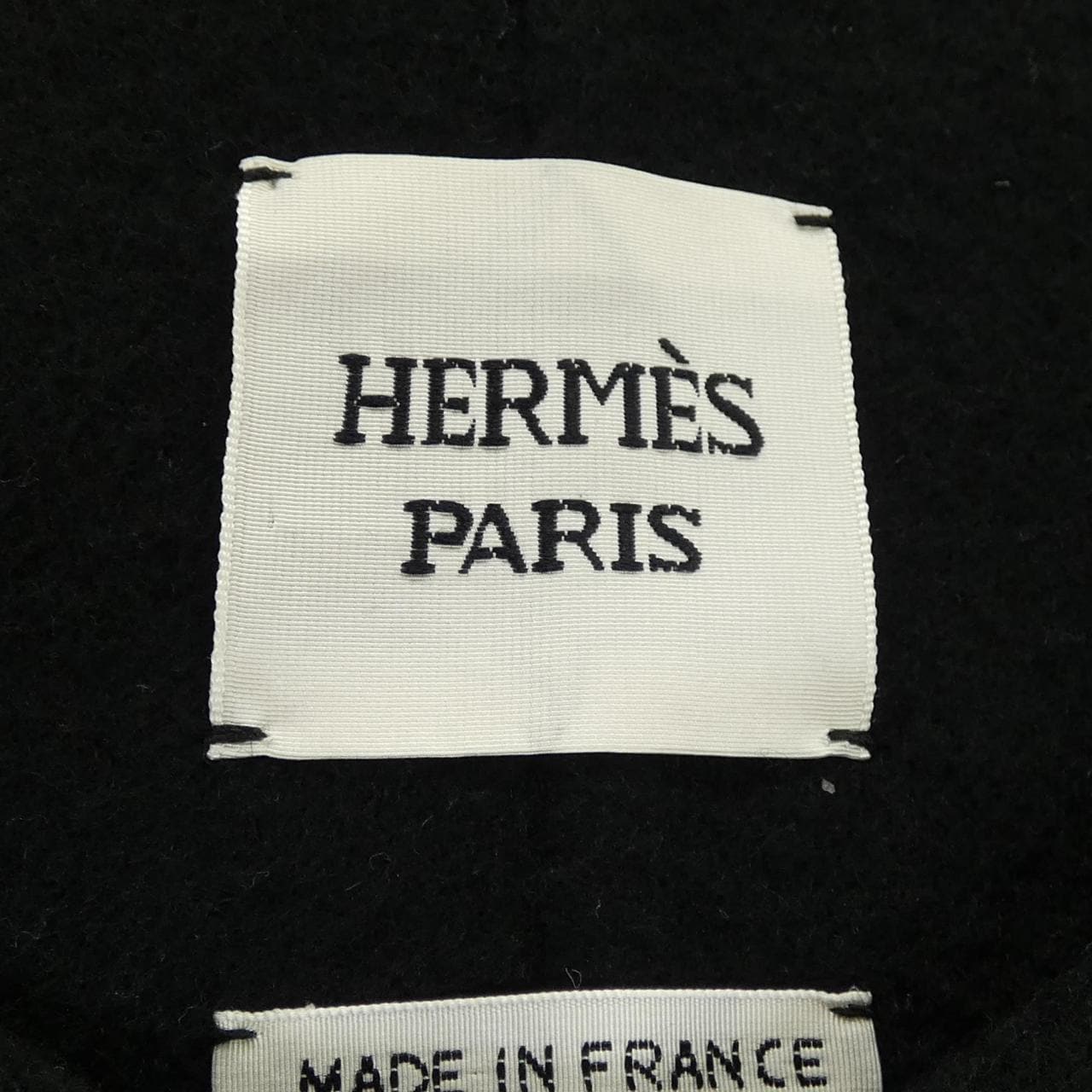 エルメス HERMES ダブルフェイス ロングジレ 3E0223DB ロングベスト