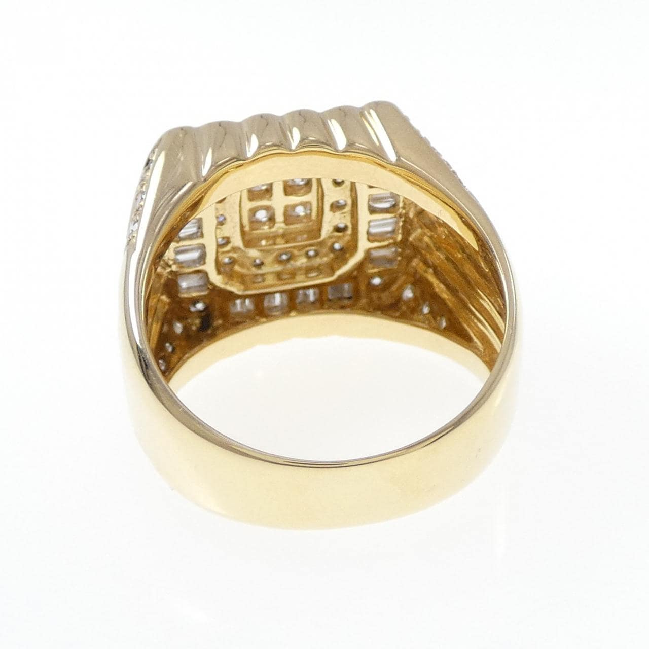 K18YG ダイヤモンド リング 0.90CT