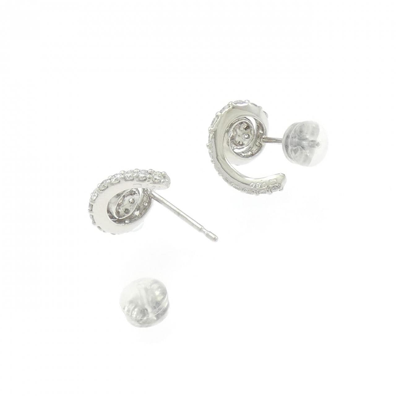 PT900 ダイヤモンド ピアス 1.20CT