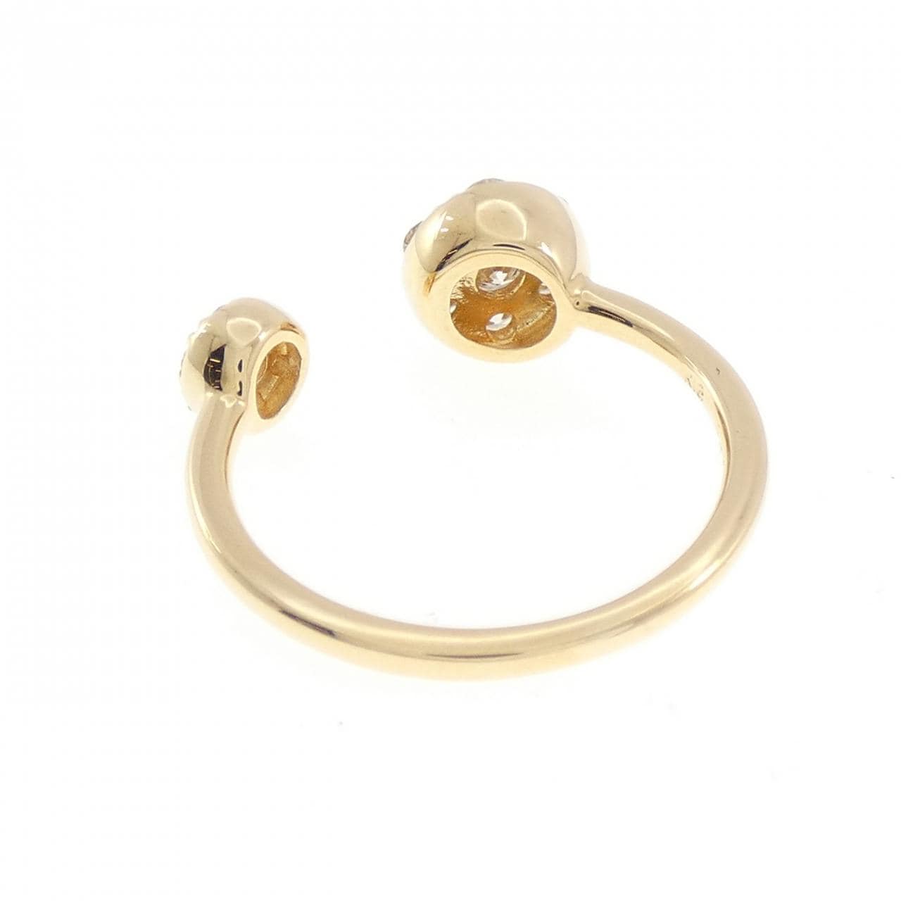 K18YG ダイヤモンド リング 0.45CT
