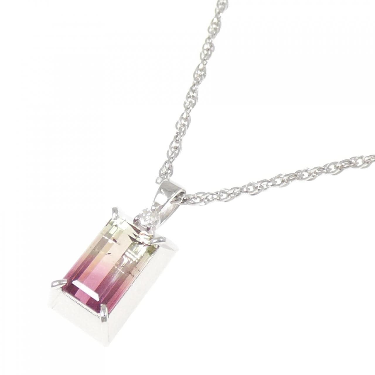 PT900/PT850 トルマリン ネックレス 3.72CT