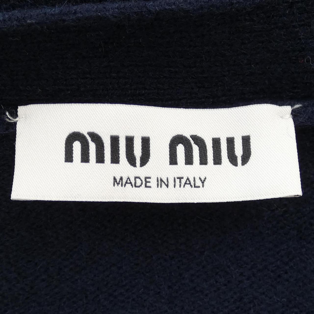 ミュウミュウ MIU MIU カーディガン