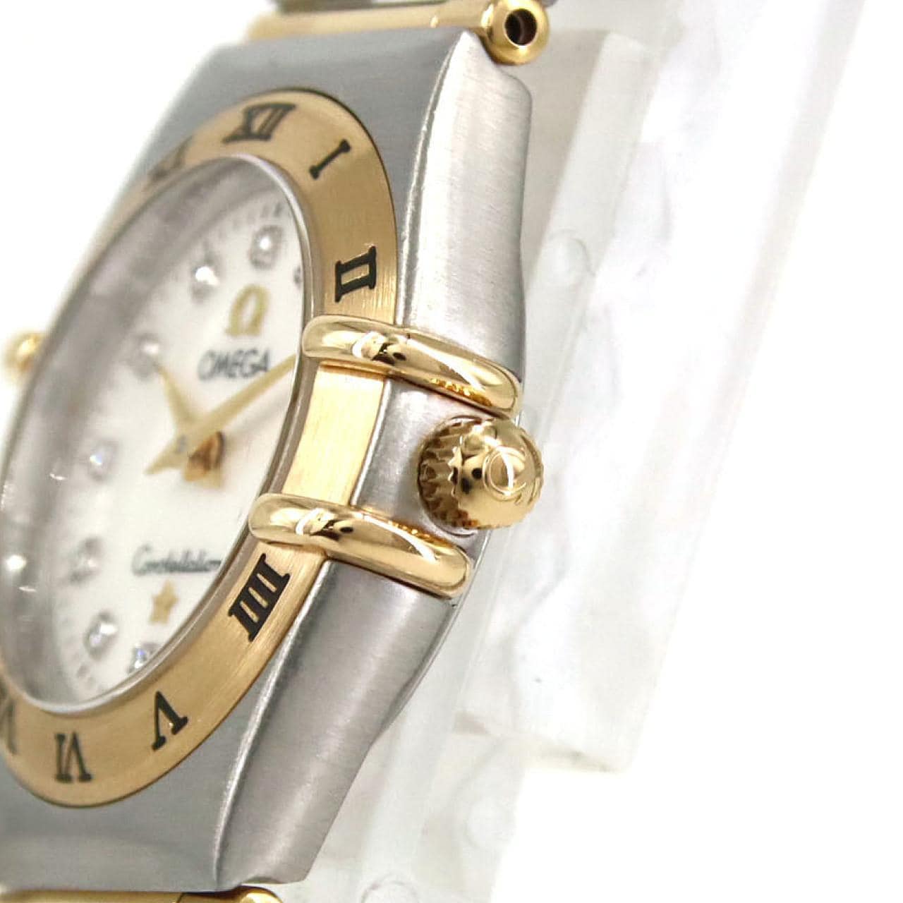 オメガ コンステレーションミニ コンビ･12P 1262.75 SSxYG クォーツ