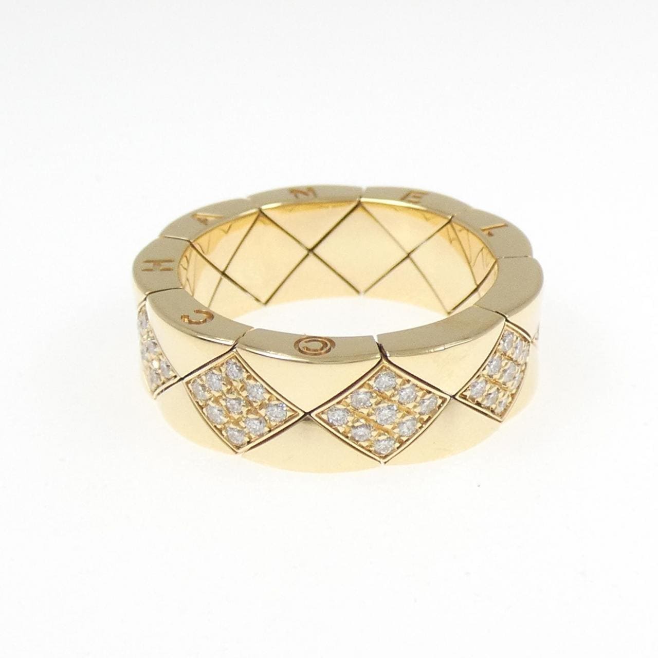 【ヴィンテージ】シャネル マトラッセ　スープル リング