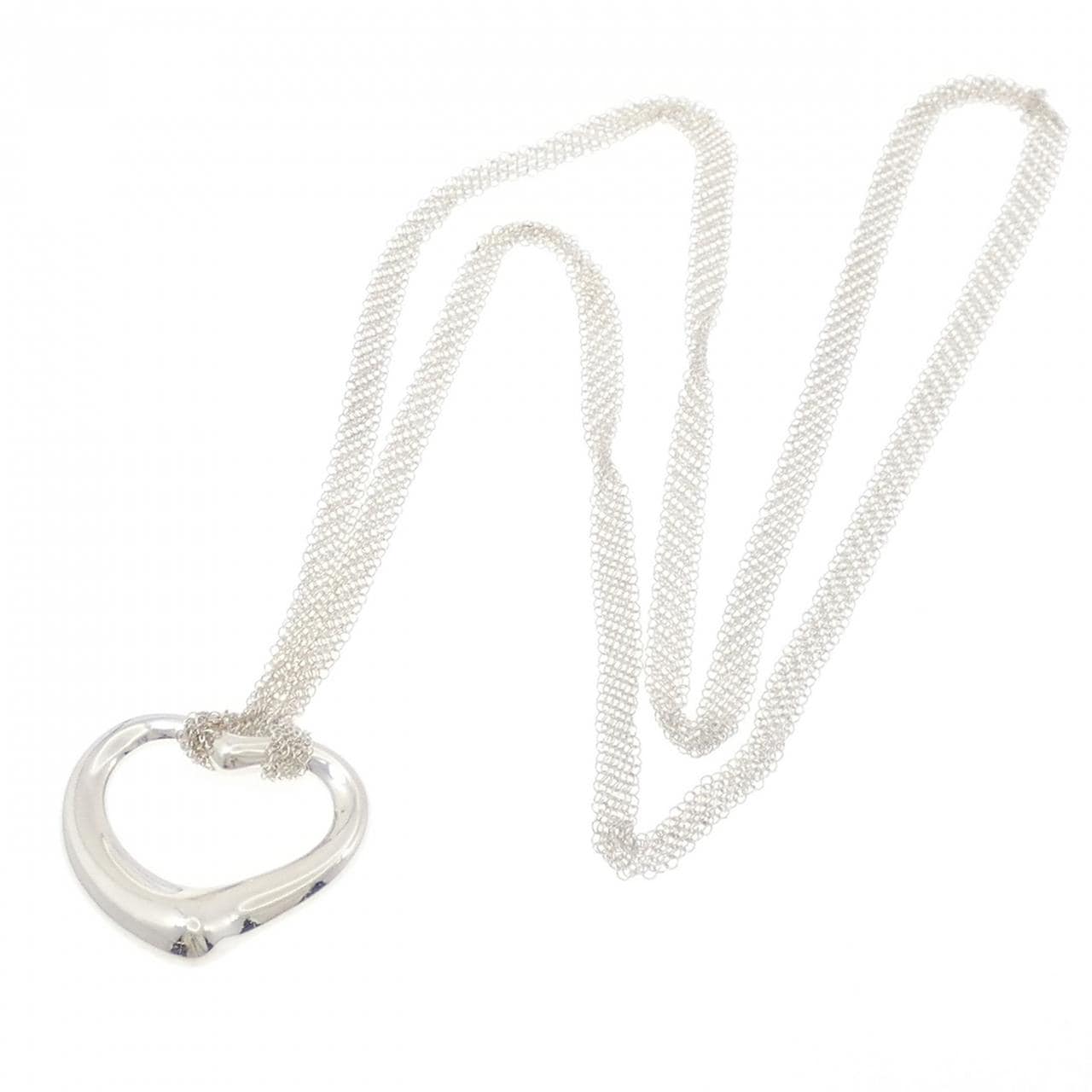 ティファニー オープンハート ネックレス