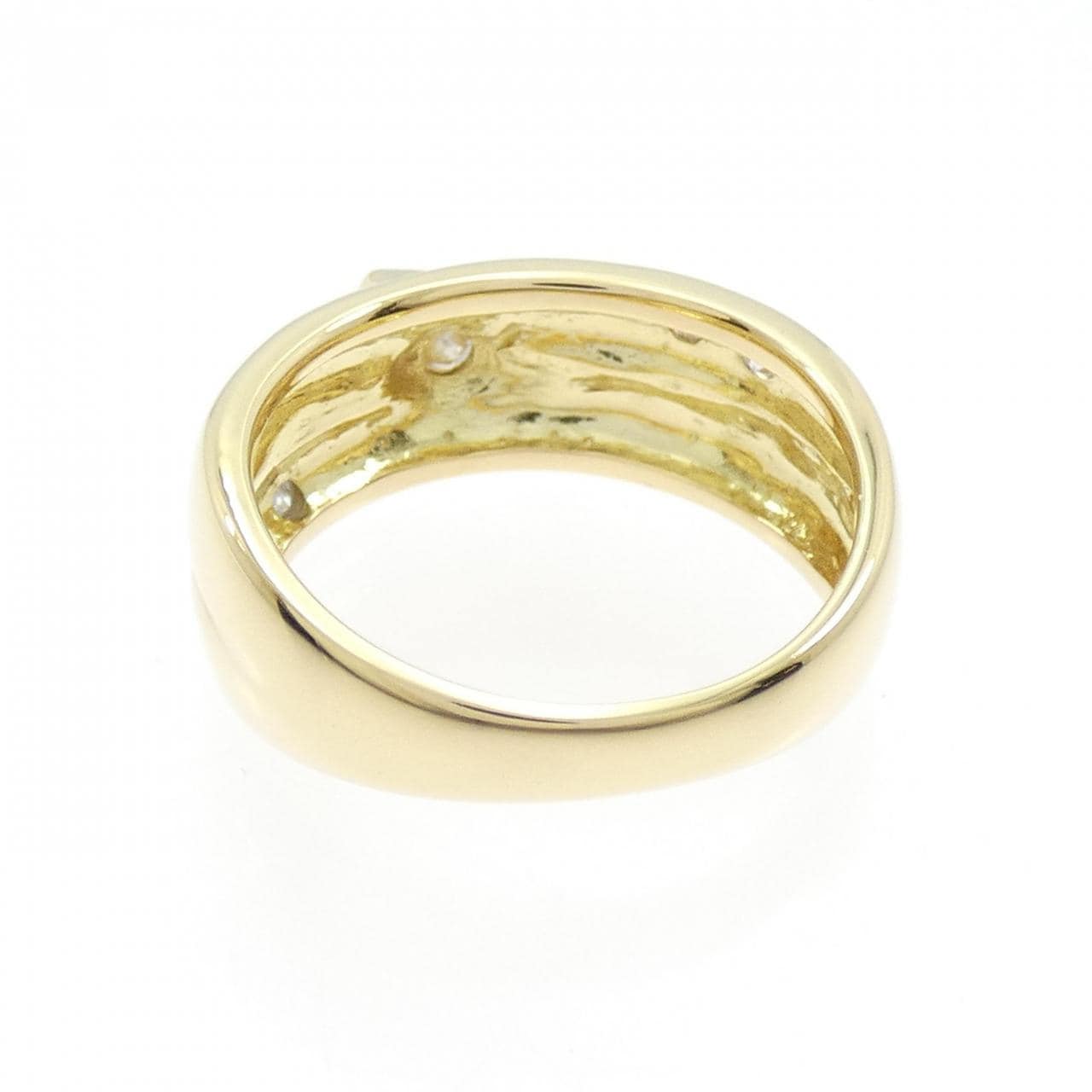 K18YG ダイヤモンド リング 0.21CT