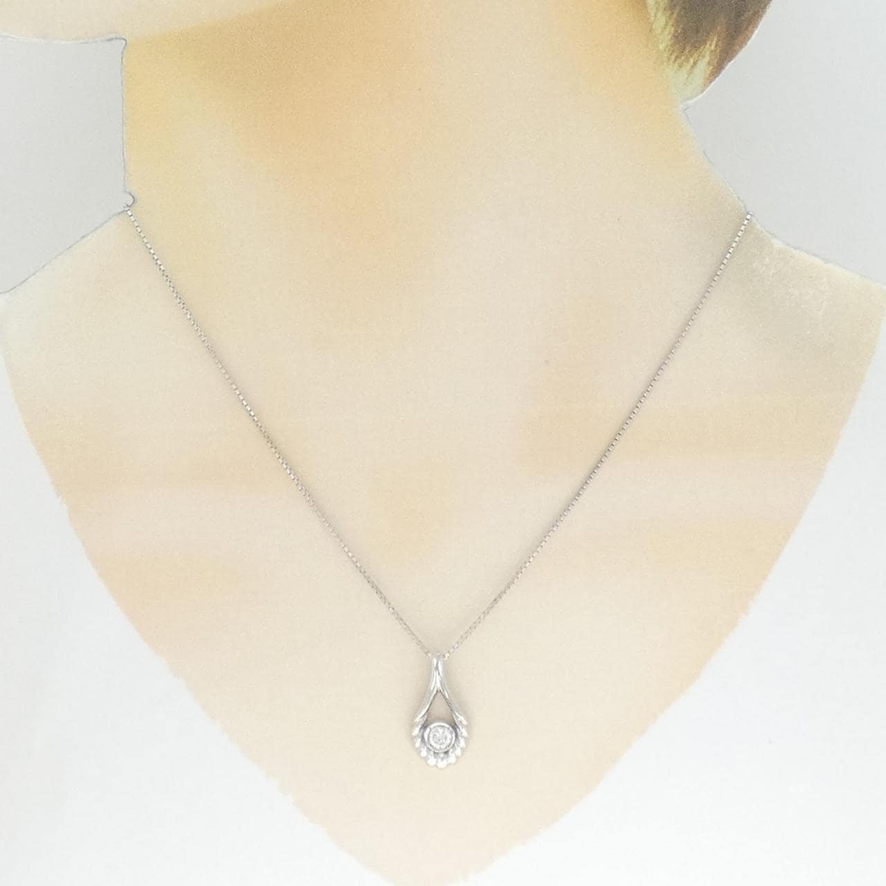 PT ダイヤモンド ネックレス 0.29CT